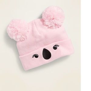 Koala Pom-Pom Beanie